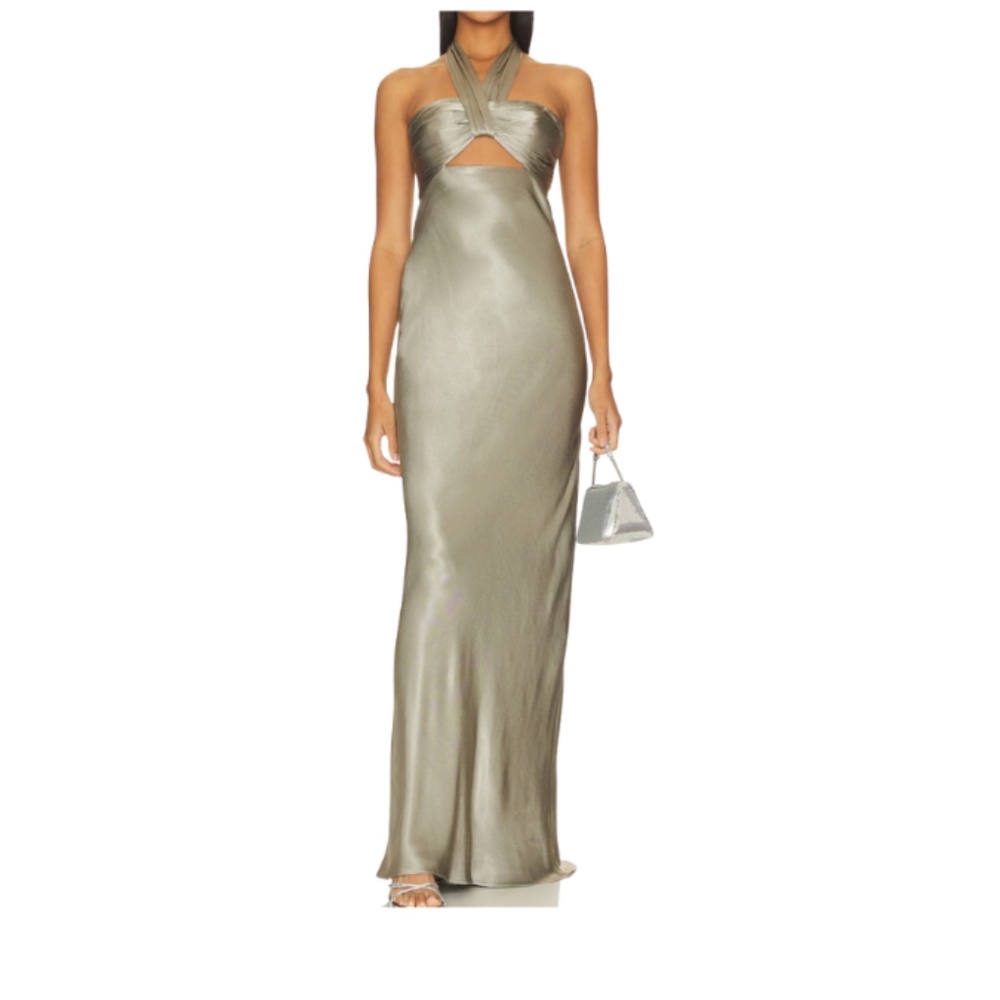 Shona Joy La Lune Halter Maxi